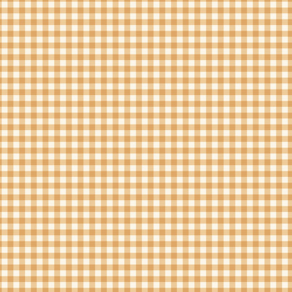 Warm Sunset Gingham Check – Seamless Pattern for Fabric & Wallpaper