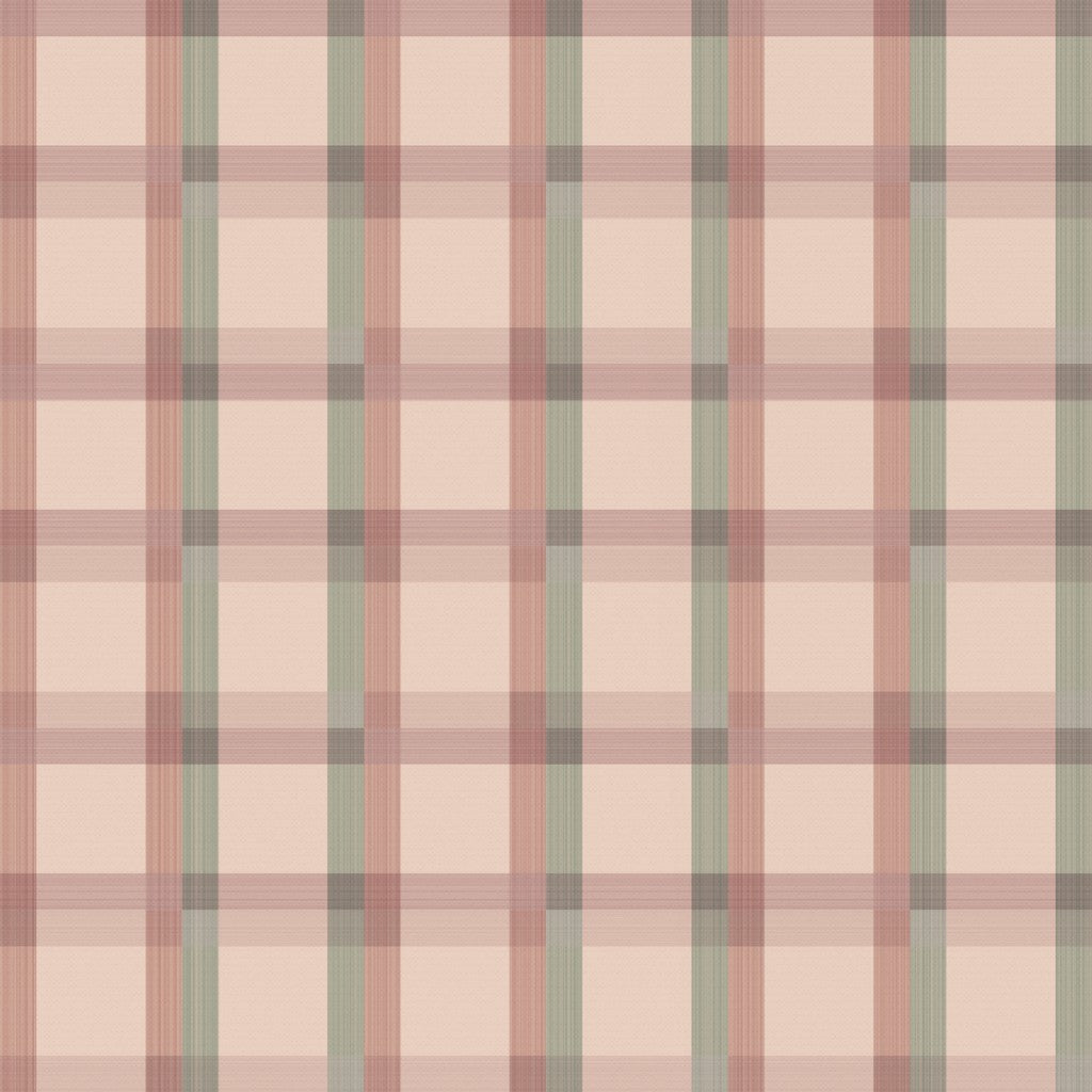 Warm Sunset Tartan Plaid – Surface Pattern for Fabric Design
