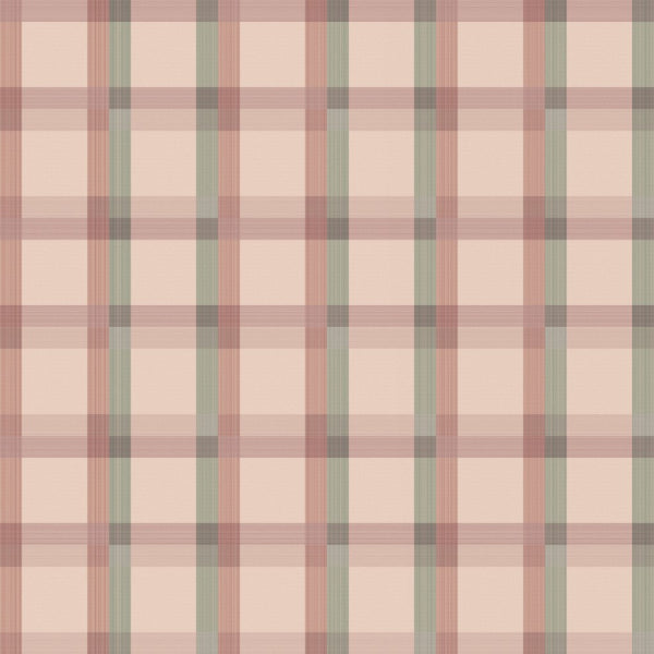 Warm Sunset Tartan Plaid – Surface Pattern for Fabric Design