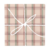 Warm Sunset Tartan Plaid – Surface Pattern for Fabric Design — Wrapped Gift Box